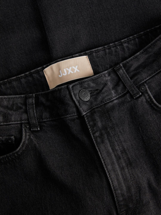 Ψηλόμεσο Γυναικείο Jean Παντελόνι σε Slim Εφαρμογή Black