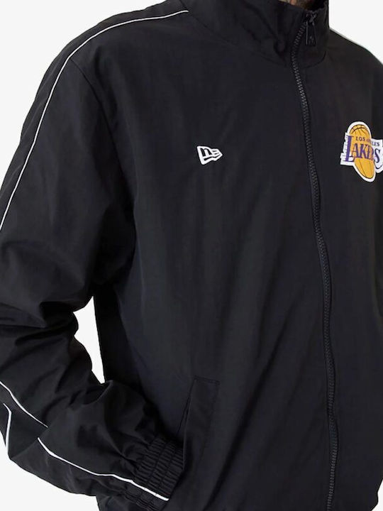 New Era La Lakers Nba Ανδρικό Μπουφάν Black