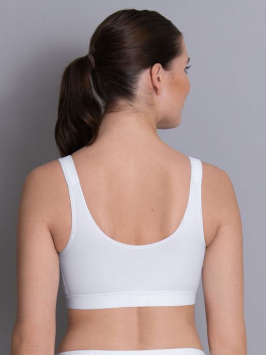 Sports Bra 5523 Front Closure Anita White