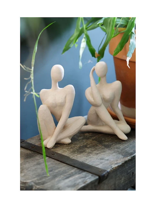 Kaemingk Decorative Statuette Polyresin 13x10.5x20cm 1pcs