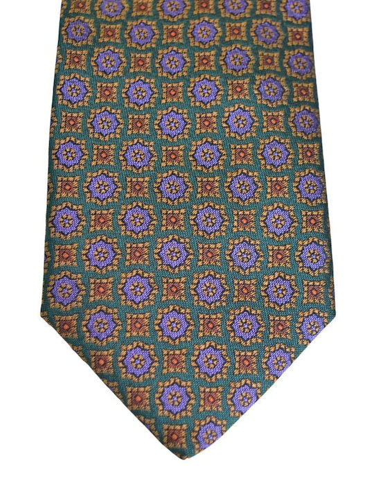 Octopus Men's Tie Silk Printed in Purple Color