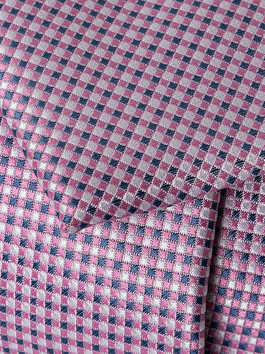 The Bostonians Men's Tie Silk Printed in Pink Color