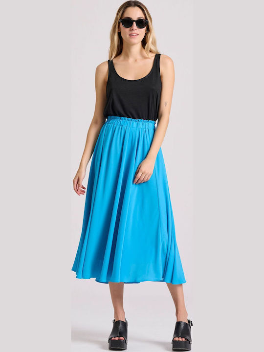 Midi Skirt Blue