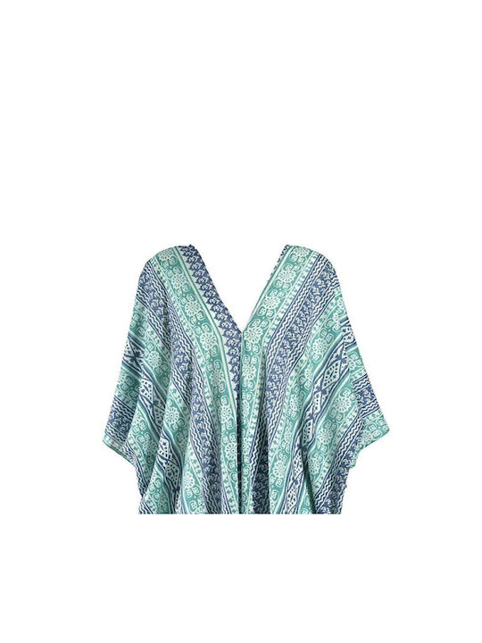 Ble Resort Collection Feminin Lung Rochie de Plajă Blue/green