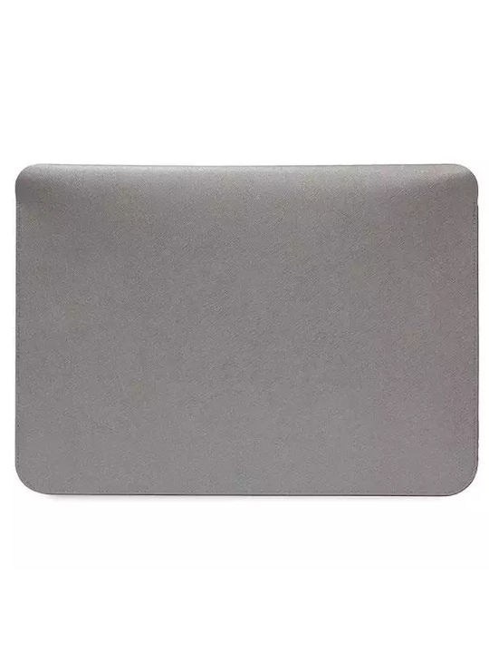 Karl Lagerfeld Saffiano Karl&choupette Θήκη για Laptop 16" σε Ασημί χρώμα