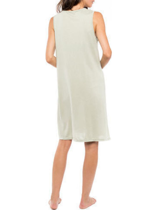 Pink Label Summer Women's Nightdress Khaki/olive