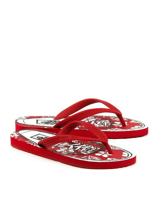 Hanelei Slapi Bărbați Flip Flops Roșii