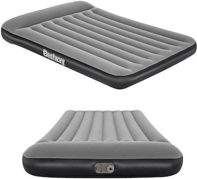 Summertiempo Double Camping Air Mattress with Embedded Electric Pump 191x137x30cm