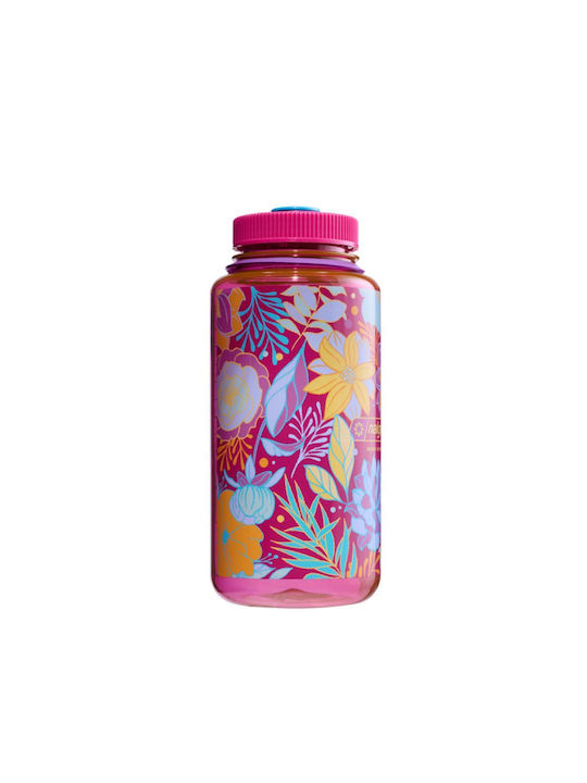 Nalgene Wide Mouth Бутилка 1000мл Розов
