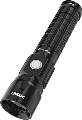 XTAR Rechargeable Flashlight LED Waterproof IPX6 with Maximum Brightness 1200lm