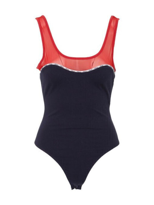 Alana Γυναικείο Κορμάκι White/pecoat/chinese Red