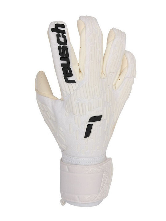 Reusch Attrakt Freegel Adults Goalkeeper Gloves White