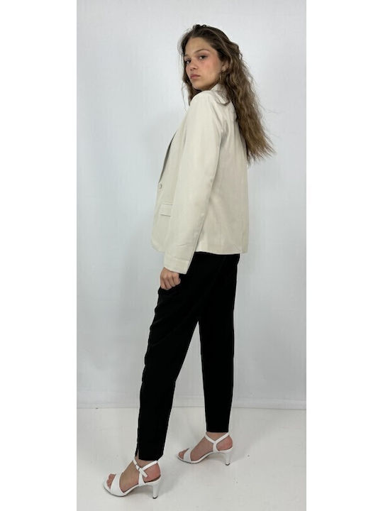Only Blazer pentru femei Sacou Bej