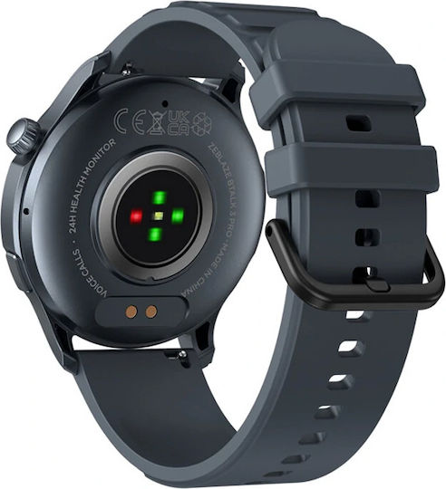 Zeblaze Btalk 3 Pro Smartwatch mit Pulsmesser (Gray)