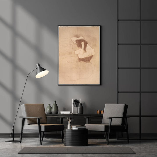 Femme Qui Se Painting on Canvas 120x80cm
