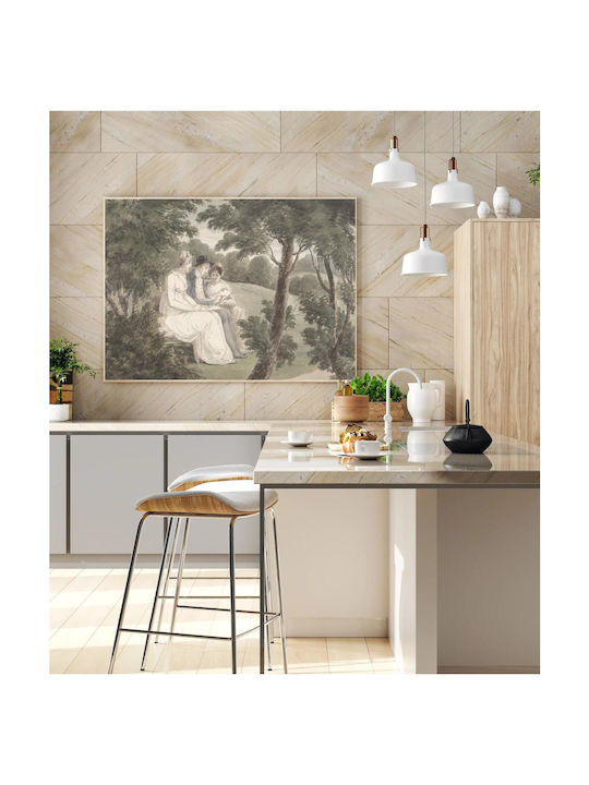 Miss Painting on Canvas 100x150cm