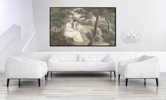 Miss Painting on Canvas 100x150cm