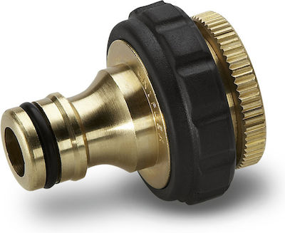 Karcher 2.645-013.0 Faucet Hose Connector Brass with Suspension with Female Thread 19mm