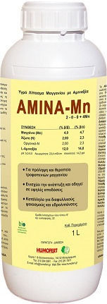 Υγρό Λίπασμα Μαγγανίου Αμινοξέα Βιο