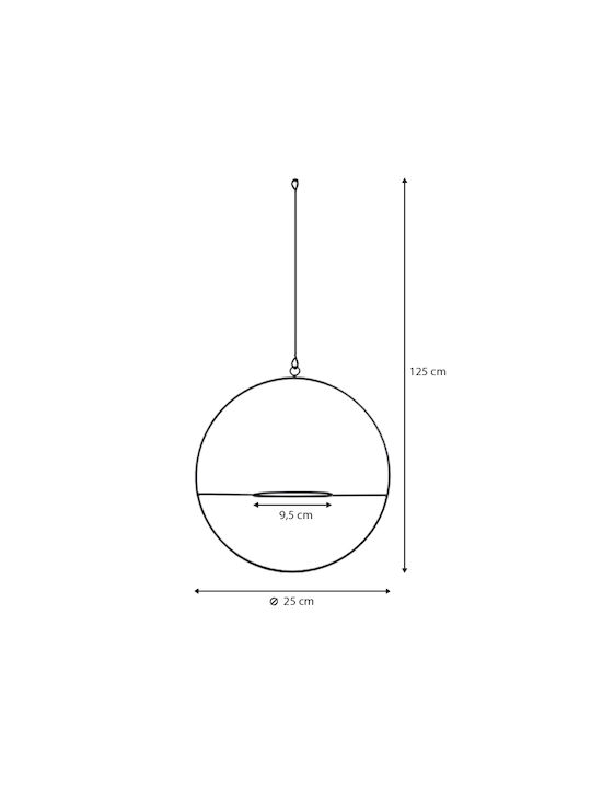 Megapap Planter Box Pandantiv în Culoare Negru GP029-0120,1