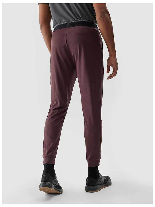 4F Men's Sweatpants Burgundy