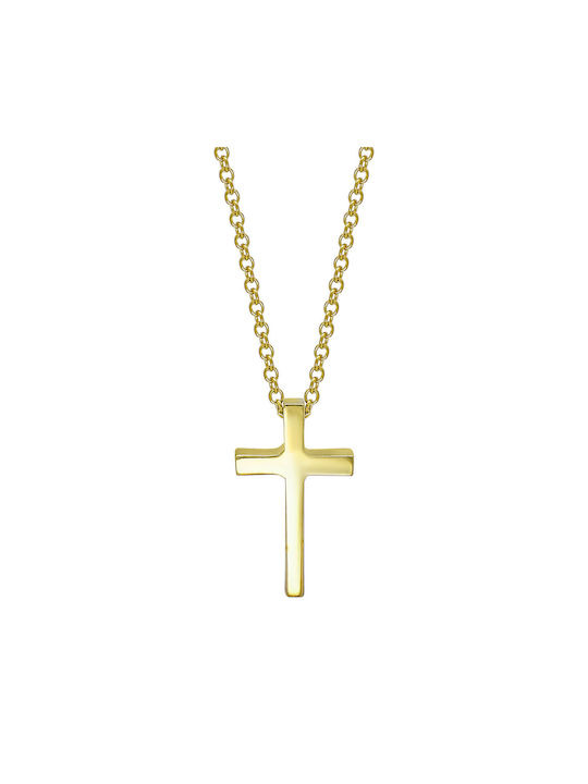 Kiriakos Gofas Gold Cross 14K with Chain