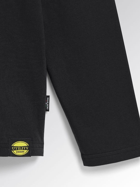 Long Sleeve Blouse Black