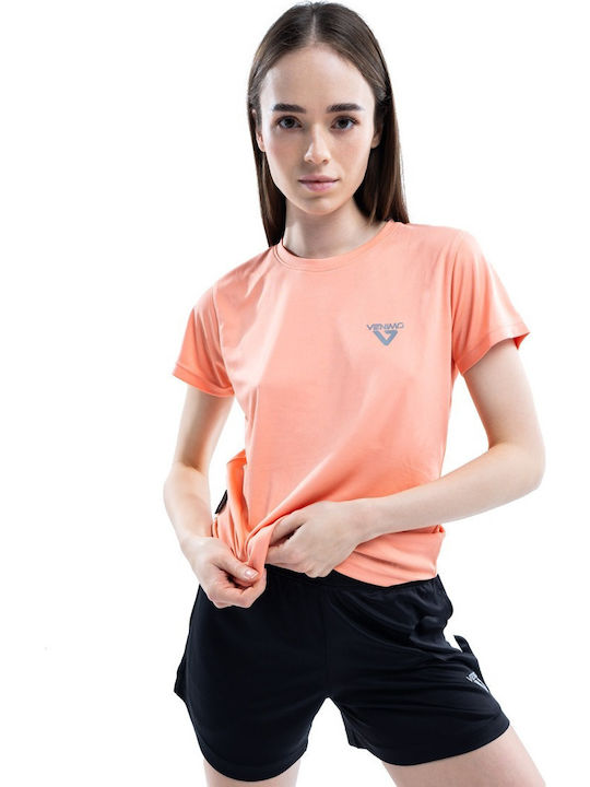 Women's Athletic T-shirt Coral