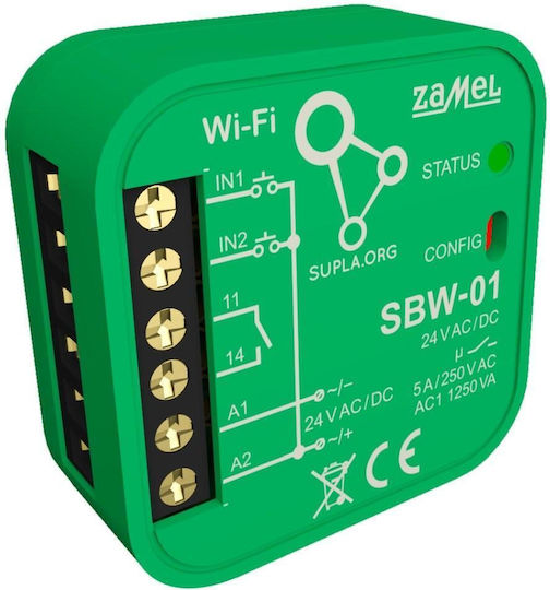 Zamel Smart Switch 1 Καναλιού Wi-Fi