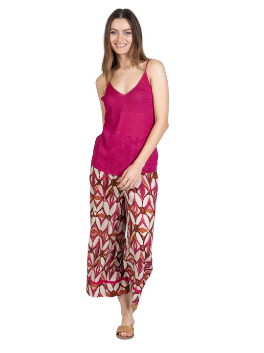 Dama Tesatura Pantaloni MULTI