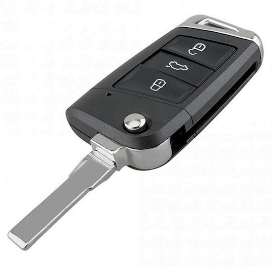 Klappbar mit 3 Tasten für Auto / Sitz / Skoda / VW