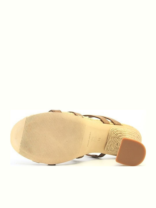 Leder Sandalen Braun