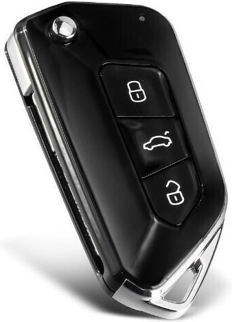 Foldable Car Key Shell with Blade with 3 Buttons for VW / Skoda / Renault / Seat