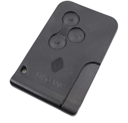 Car Key Shell with Blade with 3 Buttons for Renault