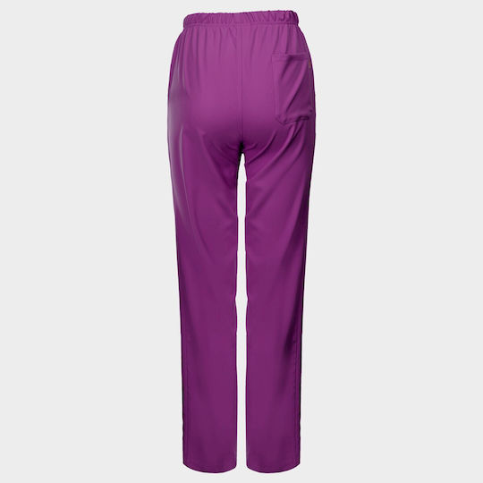 Velilla Unisex Purple Medical Pants