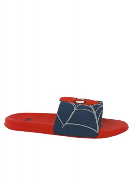Kinder Badeschlappen Spider-Man Rot