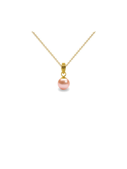 Margaritari Charm Gold Plated with Pearls