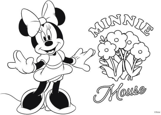 Diakakis Моливни блокчета Minnie A4 21x29.7cm 1бр