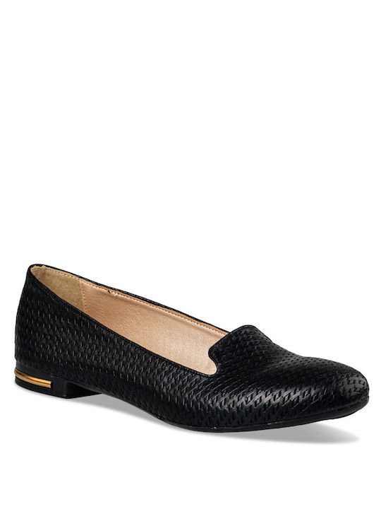 Envie Shoes Damen Loafers in Schwarz Farbe