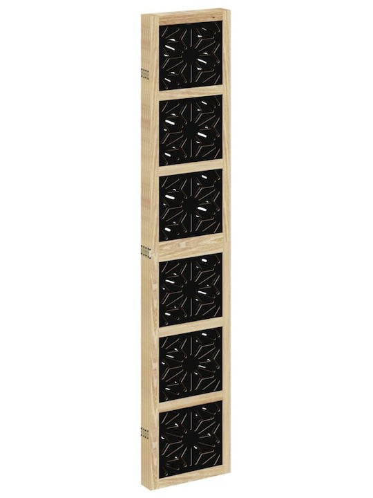 vidaXL Decorativ Paravan Lemn cu 5 Panouri 175x200cm