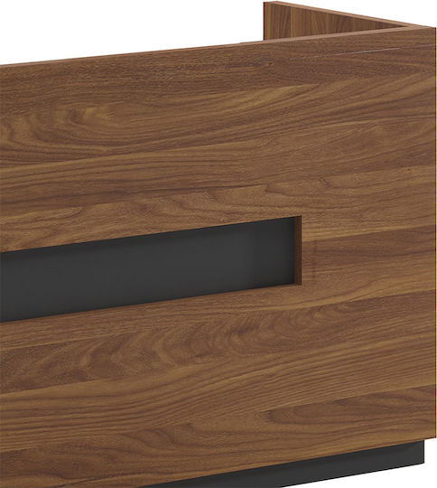 Pakketo Oscar Professional Office Reception Desk L180xW65xH76cm with Cabinet