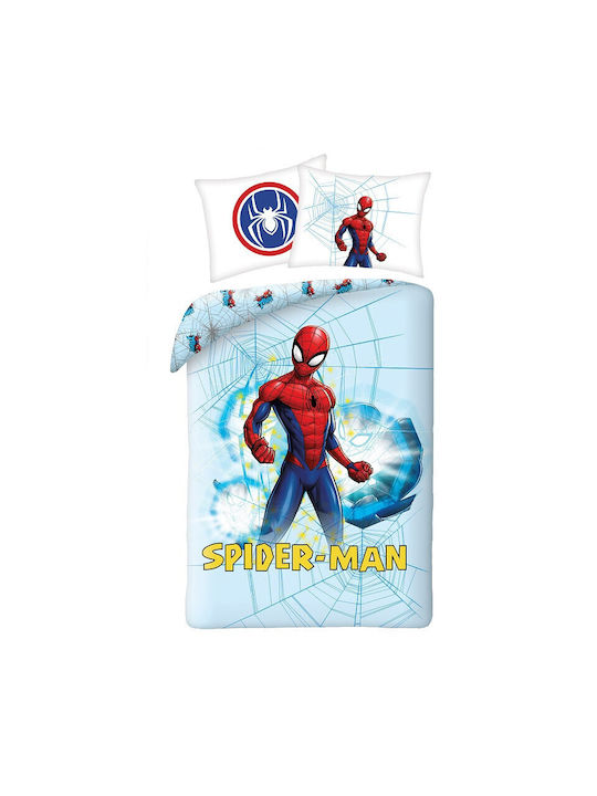 Spiderman Σετ Παιδική Παπλωματοθήκη Μονή