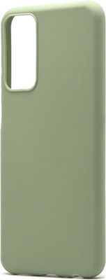 iNOS Soft Silicone Back Cover Oil Green (Galaxy M13)