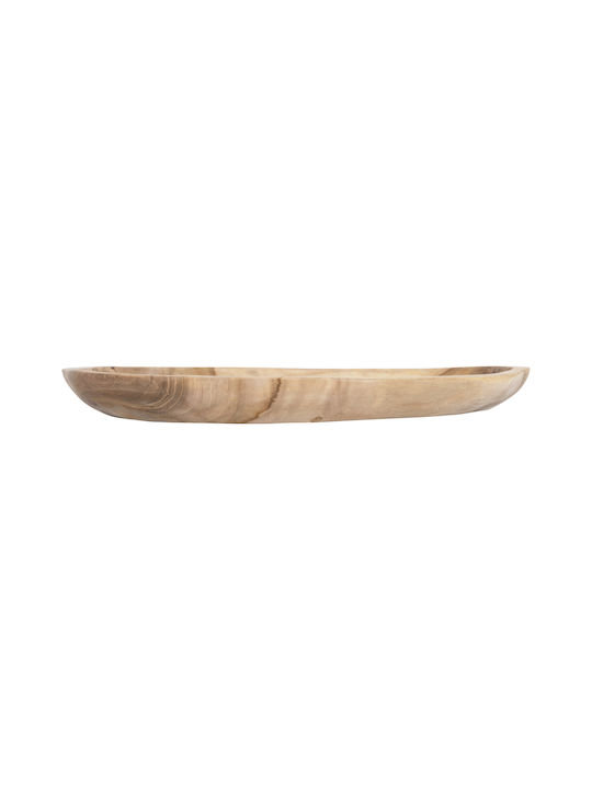 HomeMarkt Tavă Decorativă Lemn Oval 1buc