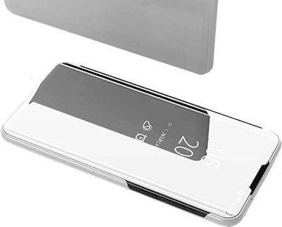 Clear View Plastic Book Silver (Galaxy S21 5G)