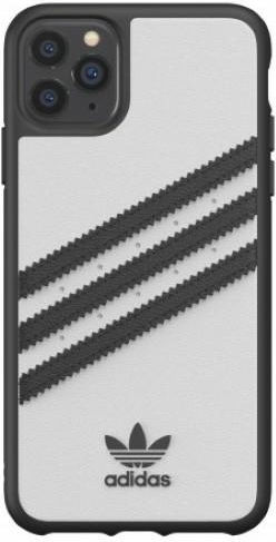 adidas Moulded Задна корица Изкуствена кожа Бял (iPhone 11 Про Макс) 36292