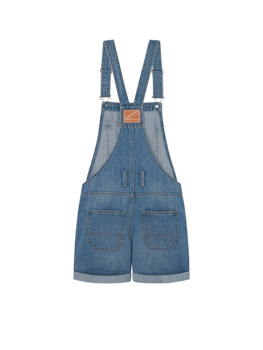 Pepe Jeans Kids Denim Overall Blue