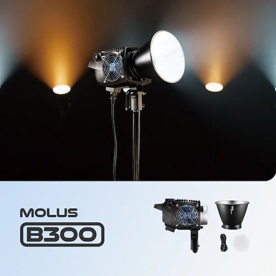 Zhiyun Molus Lumină LED 300W cu Luminozitate LUX 63200 Lux