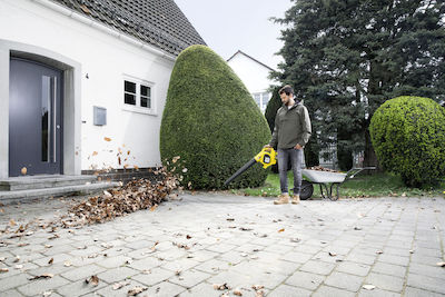 Karcher LBL 4 Laubbläser Handheld Batterie 1x2.5Ah mit Lautstärkeregulierung