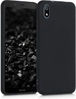 Back Cover Σιλικόνης Μαύρο (Redmi 7A)